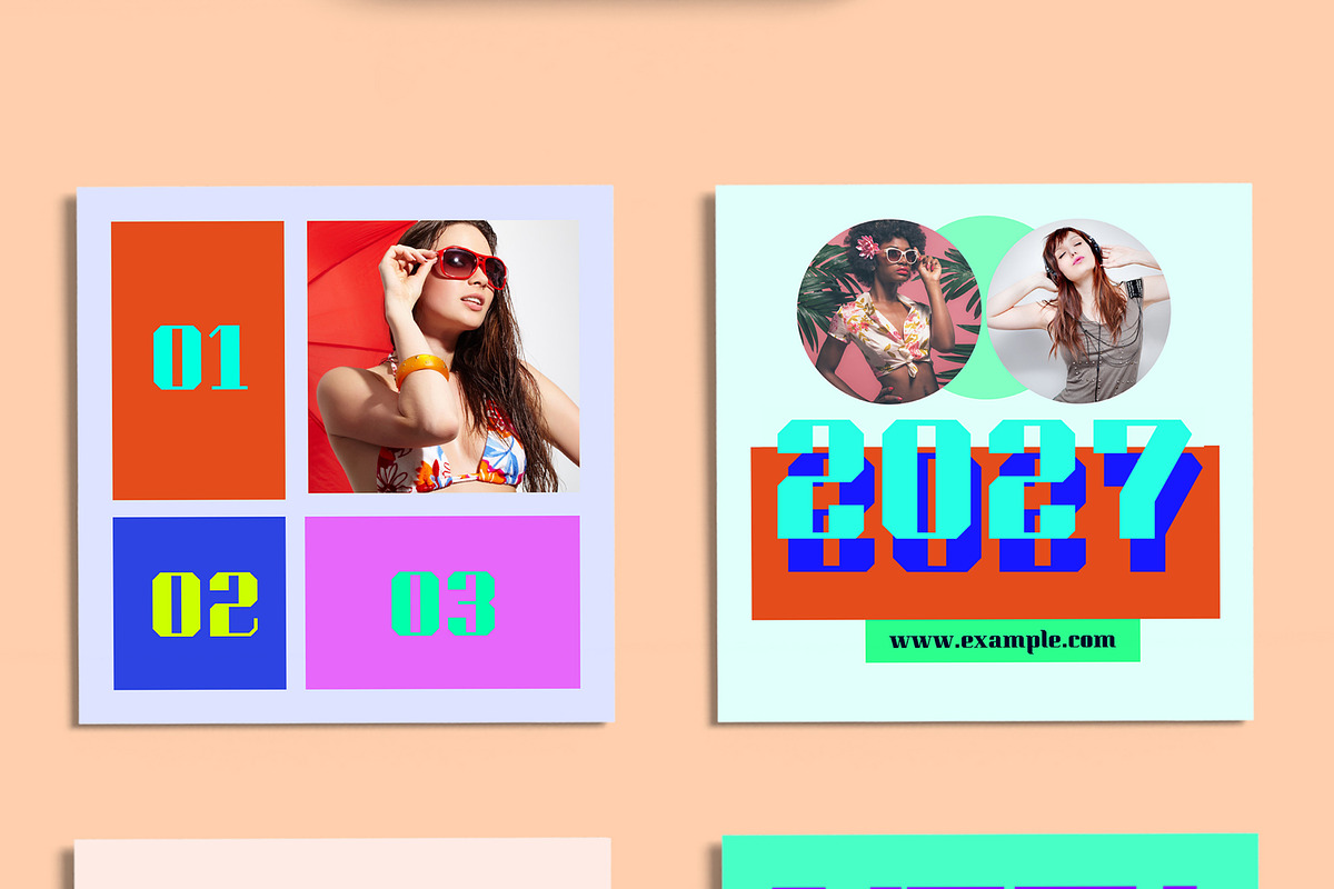 New Year 2027 Fashion Social Media, a Social Media Template by ContestDesign (Photo 4 of 6)