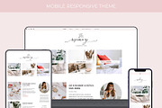 Rosemary Pink Kadence Theme, a WordPress Template by Sky and Stars (Thumbnail 5 of 5)