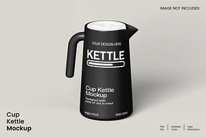 Kettle Cup Mockup, a Cups & Container Mockup by renderstockmarket