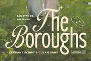 TAN - BOROUGHS, a Serif Font by TanType (Thumbnail 1 of 10)