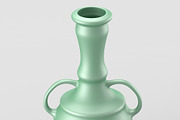 Decorative vase with two handles., an Object 3D Model by CGTales (Thumbnail 4 of 11)