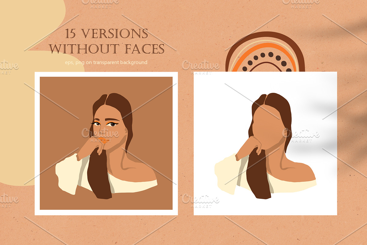 Diverse Beauty, a Decorative Illustration by Scarlet Heath Art (Photo 7 of 19)