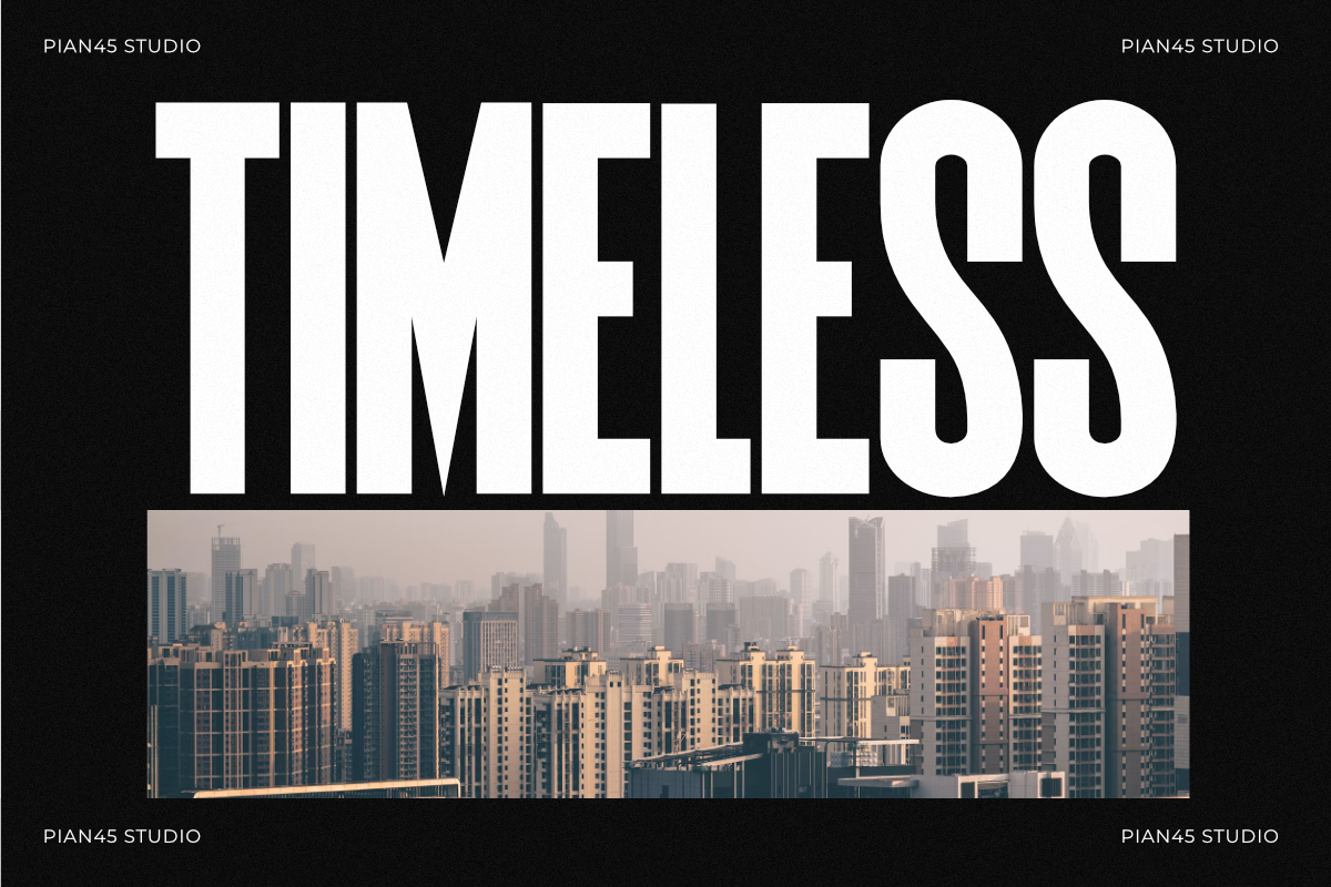 Urbanic - Urban Condensed Sans Font, a Sans Serif Font by Pian45 Studio (Photo 4 of 8)