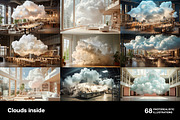 Clouds inside. 68 images, a Decorative Illustration by Handmadefont (Thumbnail 12 of 13)