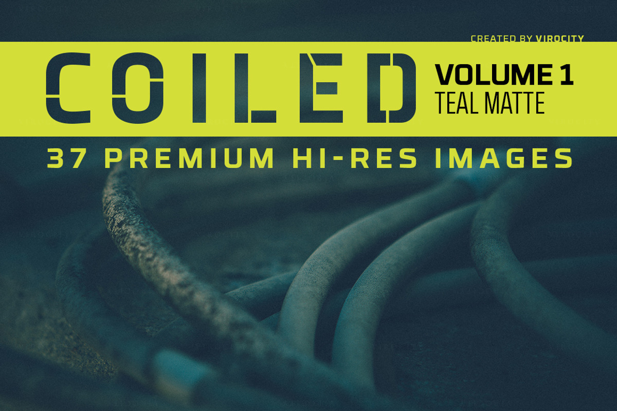 Coiled v1 Teal Matte