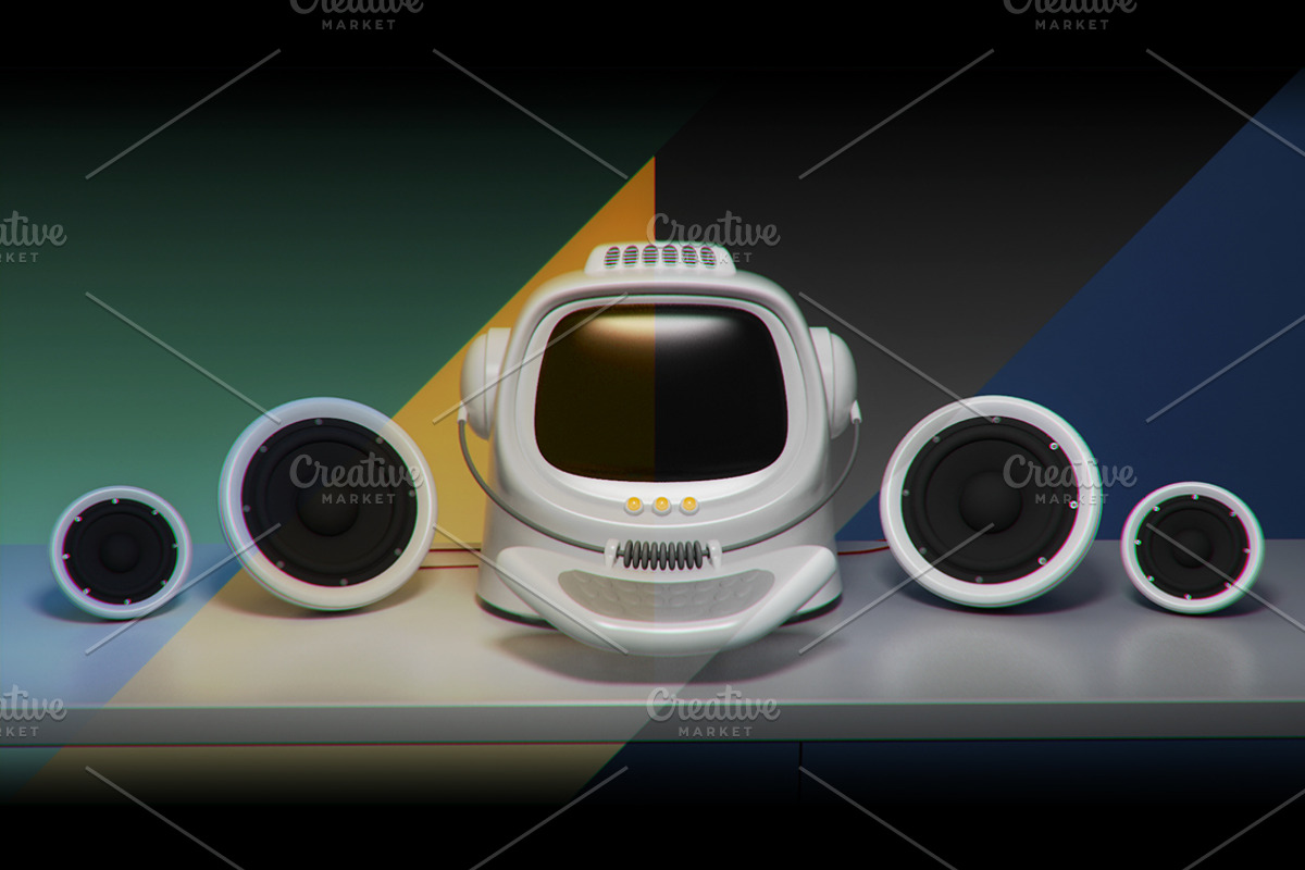 Neo Monitor mockup, a Mac Mockup by stallfish's art store (Photo 2 of 2)