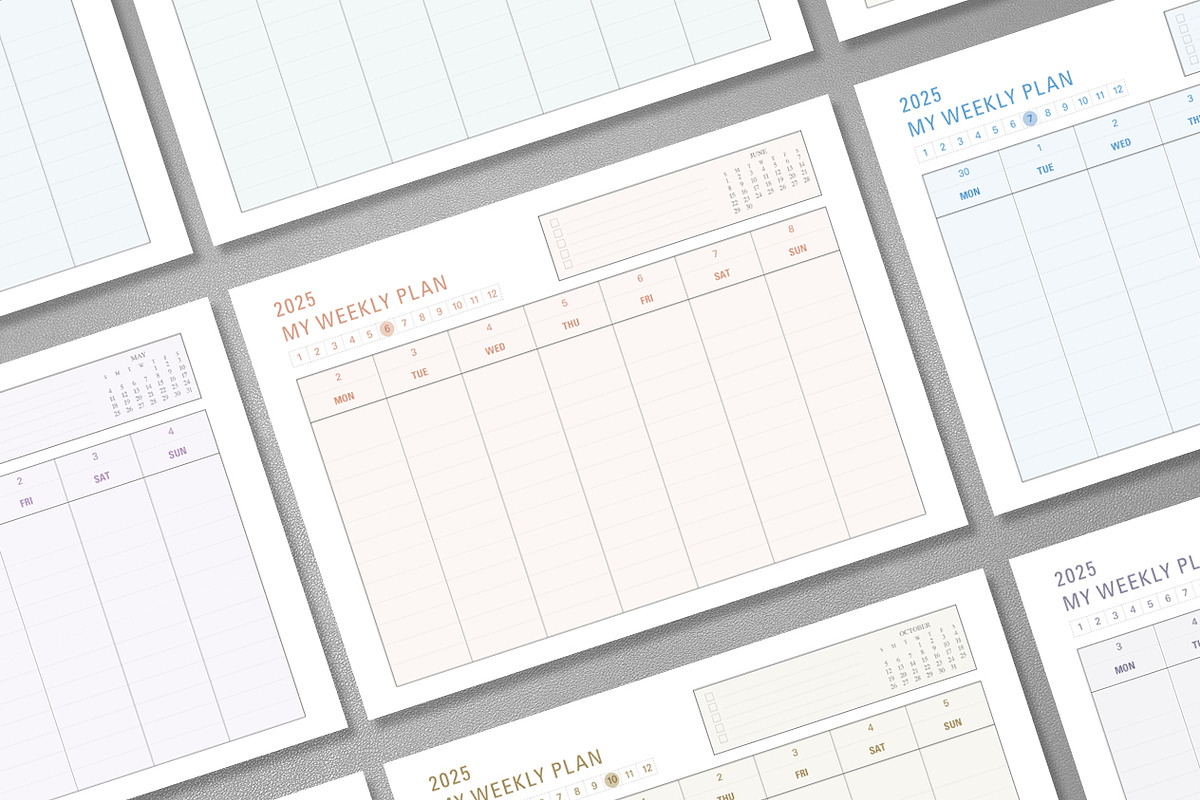 2025 Calendar & Planner, a Templates & Theme by dott (Photo 5 of 5)