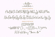 Hello Mother, a Handwritten Font by Madjack.font (Thumbnail 7 of 9)