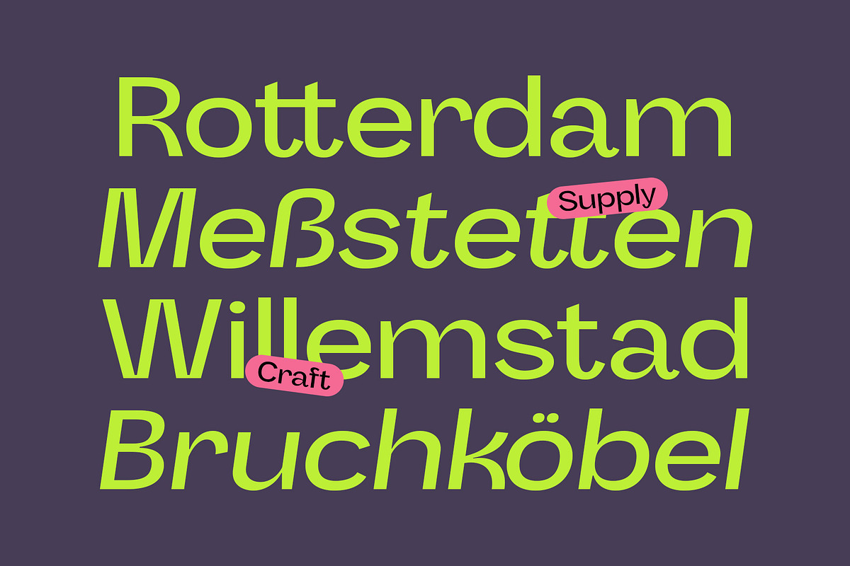 Baguede - Grotesque Sans Serif, a Sans Serif Font by Craft Supply Co. (Photo 2 of 8)