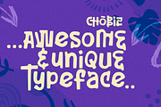 Chobiz Font, a Handwritten Font by Grontype (Thumbnail 4 of 8)