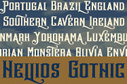 Hellios Gothic - Blackletter Font, a Blackletter Font by StringLabs (Thumbnail 7 of 13)