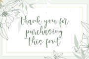 Rossi Mithori - Beautiful, a Script Font by Monoco Type Foundry (Thumbnail 4 of 11)