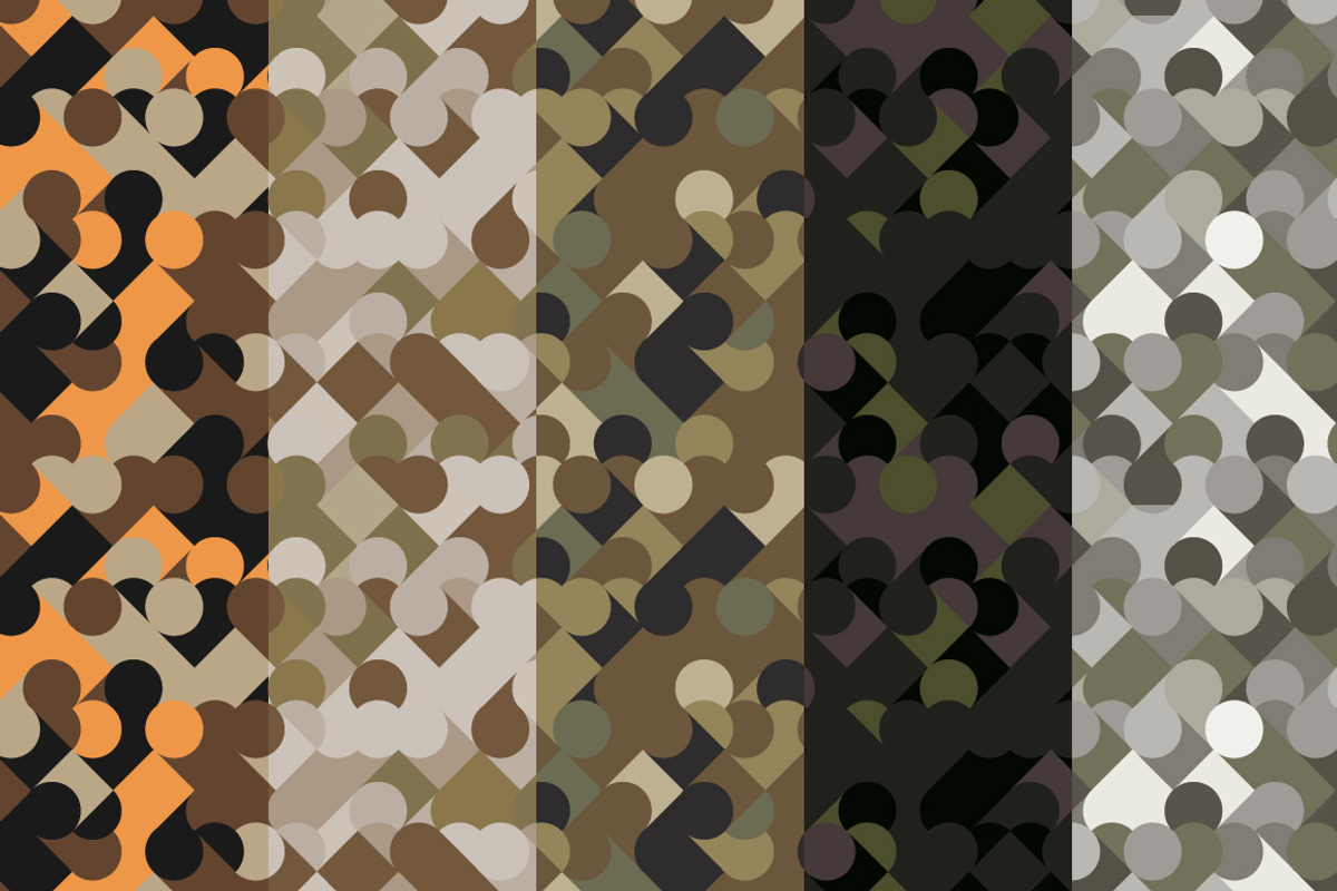 Camouflages, a Pattern Graphic by Poloviiinkin (Photo 4 of 5)