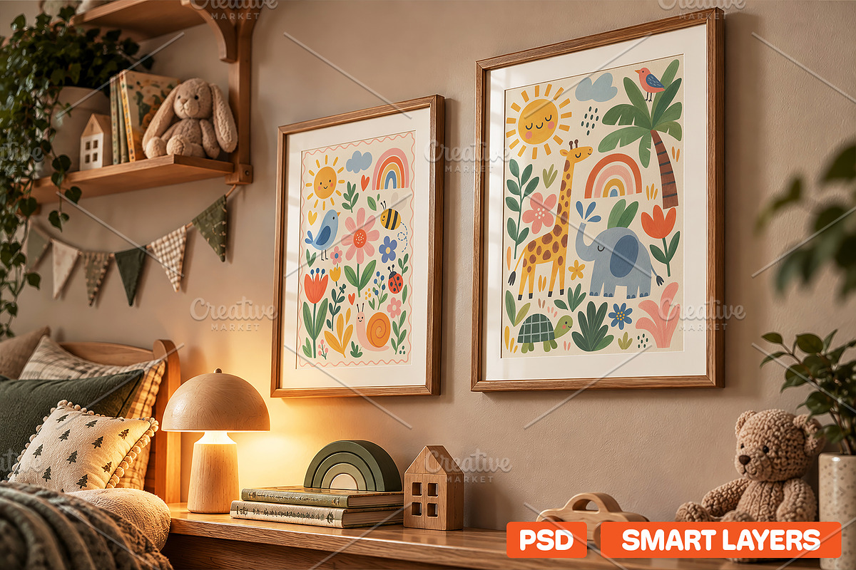 Little Maison - Photo Frame Mockup, a Household Mockup by MockupShelf (Photo 7 of 11)