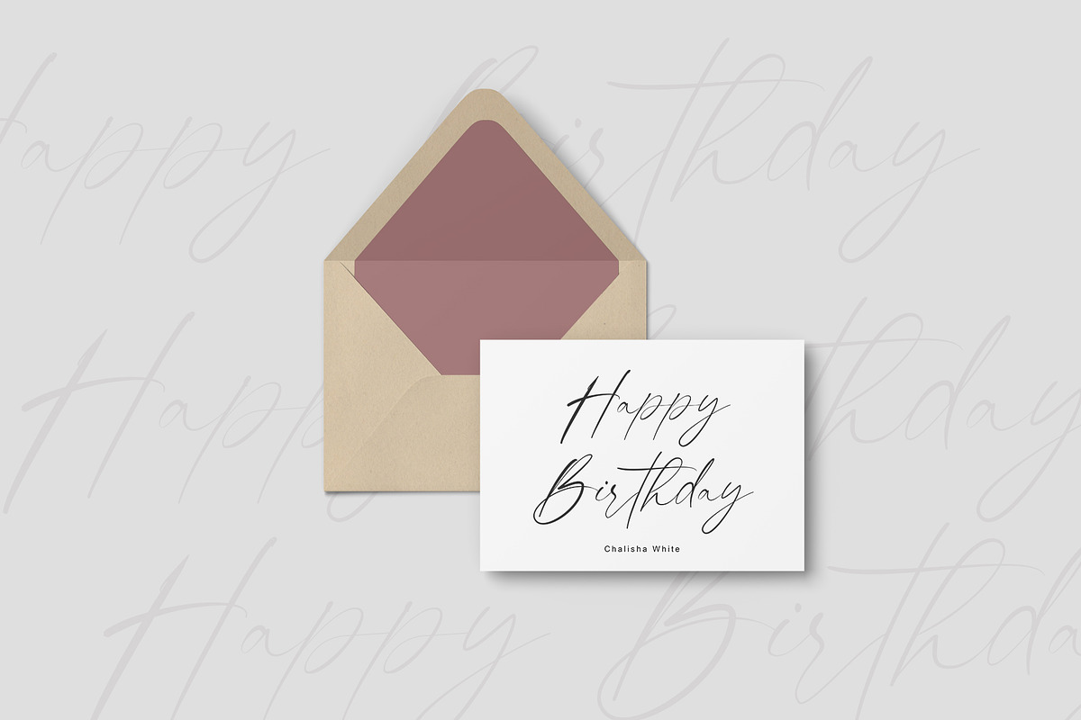 columbia, a Script Font by Teweka (Photo 9 of 12)