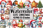 Cute Christmas, an Illustration by Design Market (Thumbnail 1 of 3)