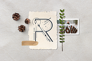 Totem. Mystical Font. Line Art Style, a Script Font by Cosmic Store (Thumbnail 23 of 35)