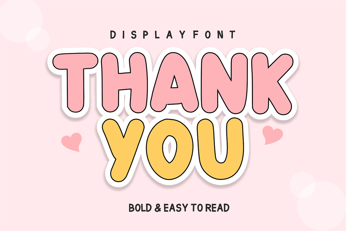 Cute Mom - Bold Playful Font, a Handwritten Font by KiddoGlyphs Studio (Photo 3 of 3)