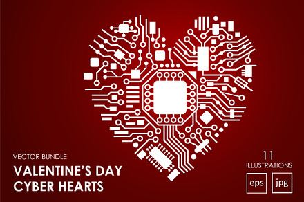 Valentines Day Vector Bundle