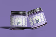 Jam Jar Mockup, a Cups & Container Mockup by seulangagraphic (Thumbnail 3 of 5)