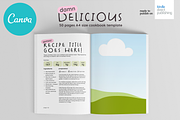 Canva Recipes Cookbook A4 Template, a Magazine Template by DeLaGranSiete (Thumbnail 10 of 11)
