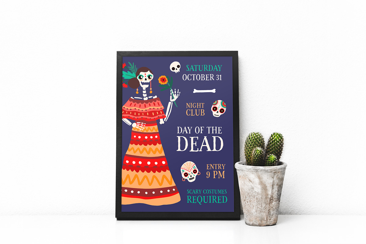 Day of the dead bundle, a Seasonal Illustration by Good Studio (Photo 10 of 13)
