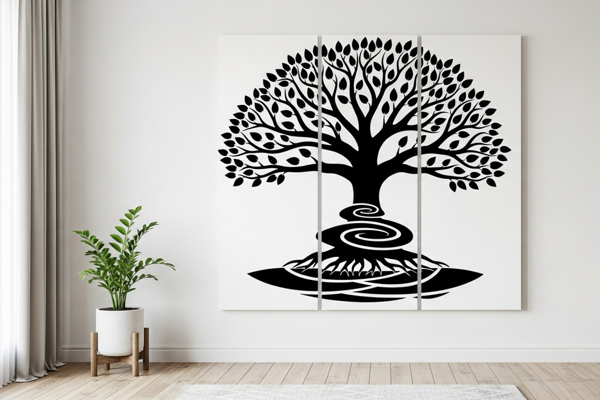 abstract Tree of Life roots, an Illustration by Amazin_art (Photo 3 of 22)