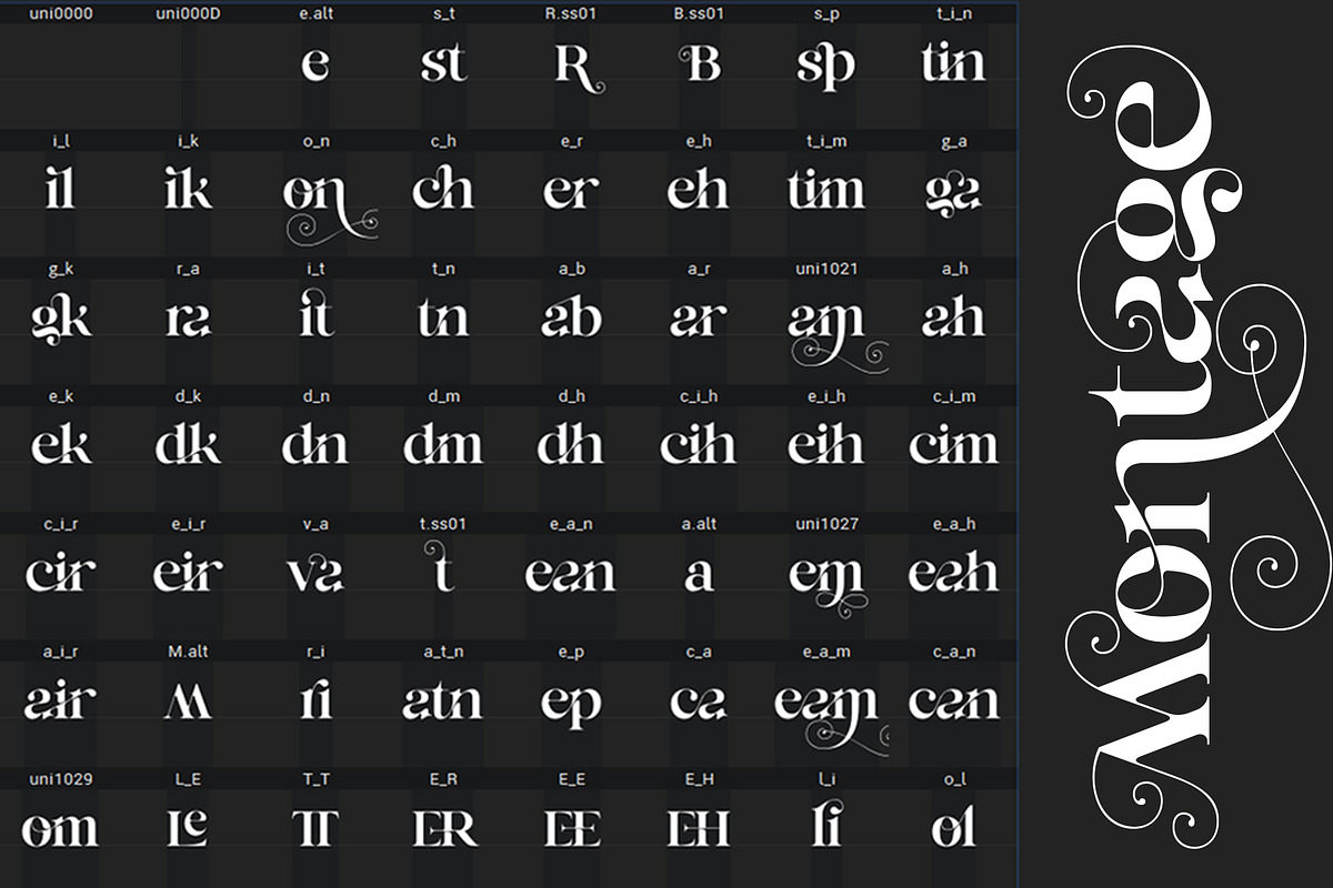 Premium Montage, a Serif Font by NYDESIGN (Photo 6 of 9)