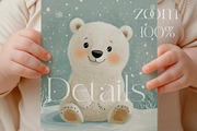 Cute Nursery Card Mockups., a Books & Magazine Mockup by Designwork (Thumbnail 14 of 15)