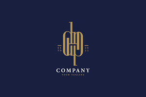 DHP Letter Mark Logo