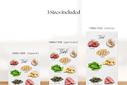 Nutrition Benefit Infographics Canva, a Social Media Template by The Social Stuff (Thumbnail 11 of 12)