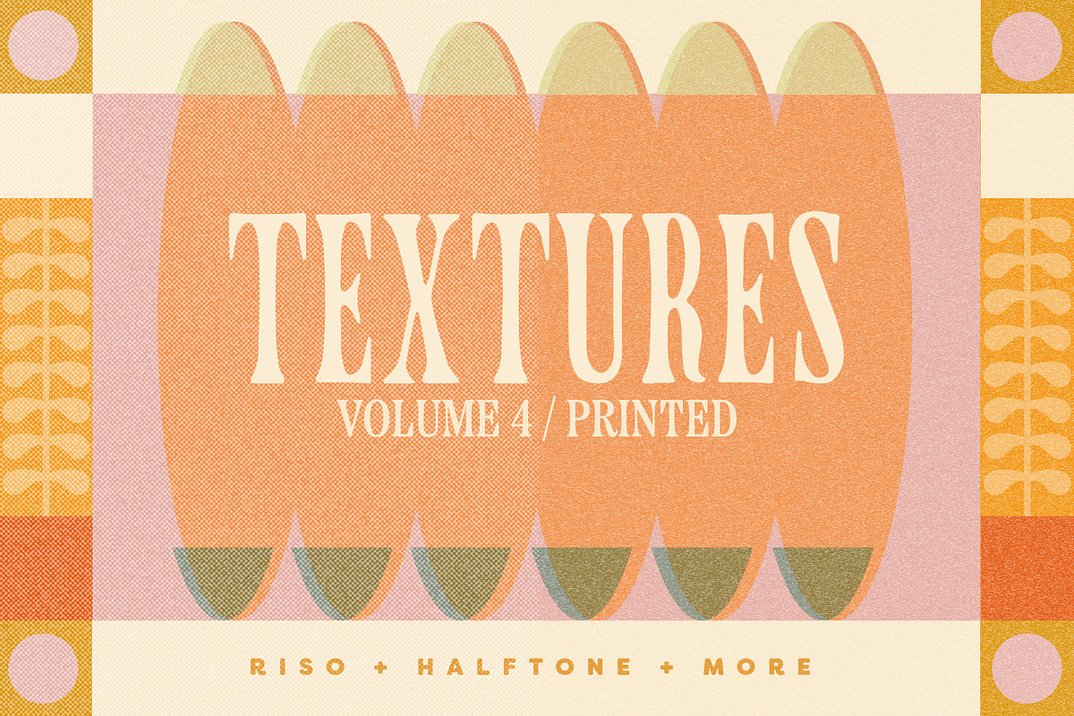 Texture Overlays Vol. 4—Printed, a Texture Graphic by Basia Stryjecka (Photo 1 of 19)