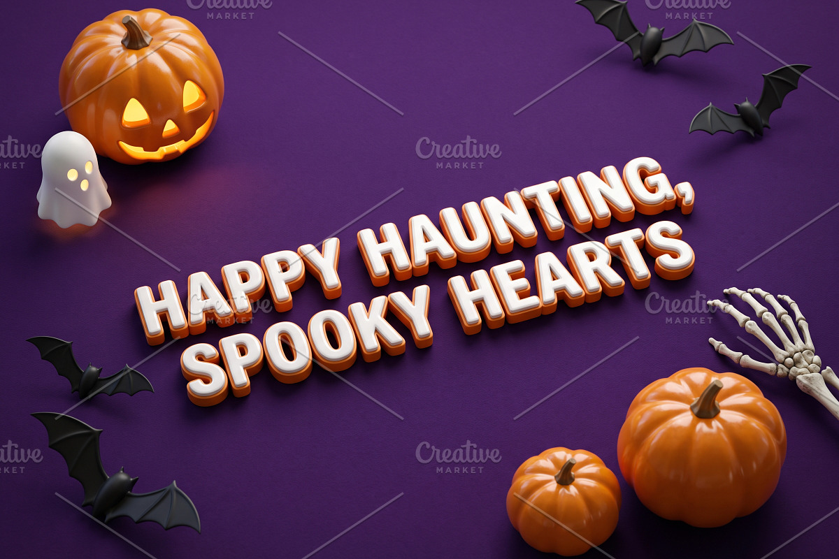 Spooky Halloween Typography Poster, a Holiday Photo by hkmonir (Photo 5 of 21)