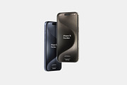 iPhone 15 Pro Max Mockup, an iPhone Mockup by Graphicbars (Thumbnail 12 of 20)