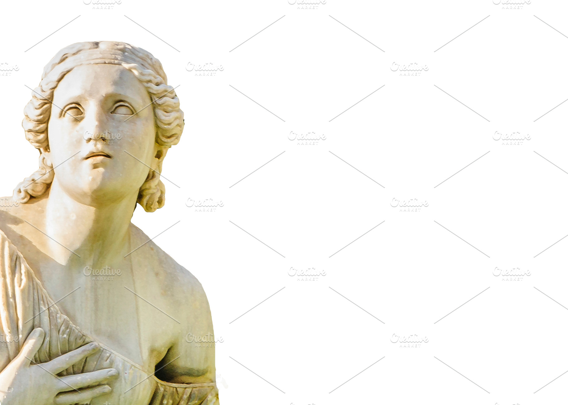 Classical Style Woman Sculpture Back, an Arts & Entertainment Photo by DanFLCreativo