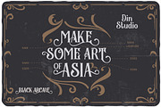 Black Arcade, a Script Font by Vintage Division (Thumbnail 16 of 20)