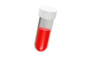 Blood Test 3D Icon Illustrations 3d, an Object Illustration by fahad121