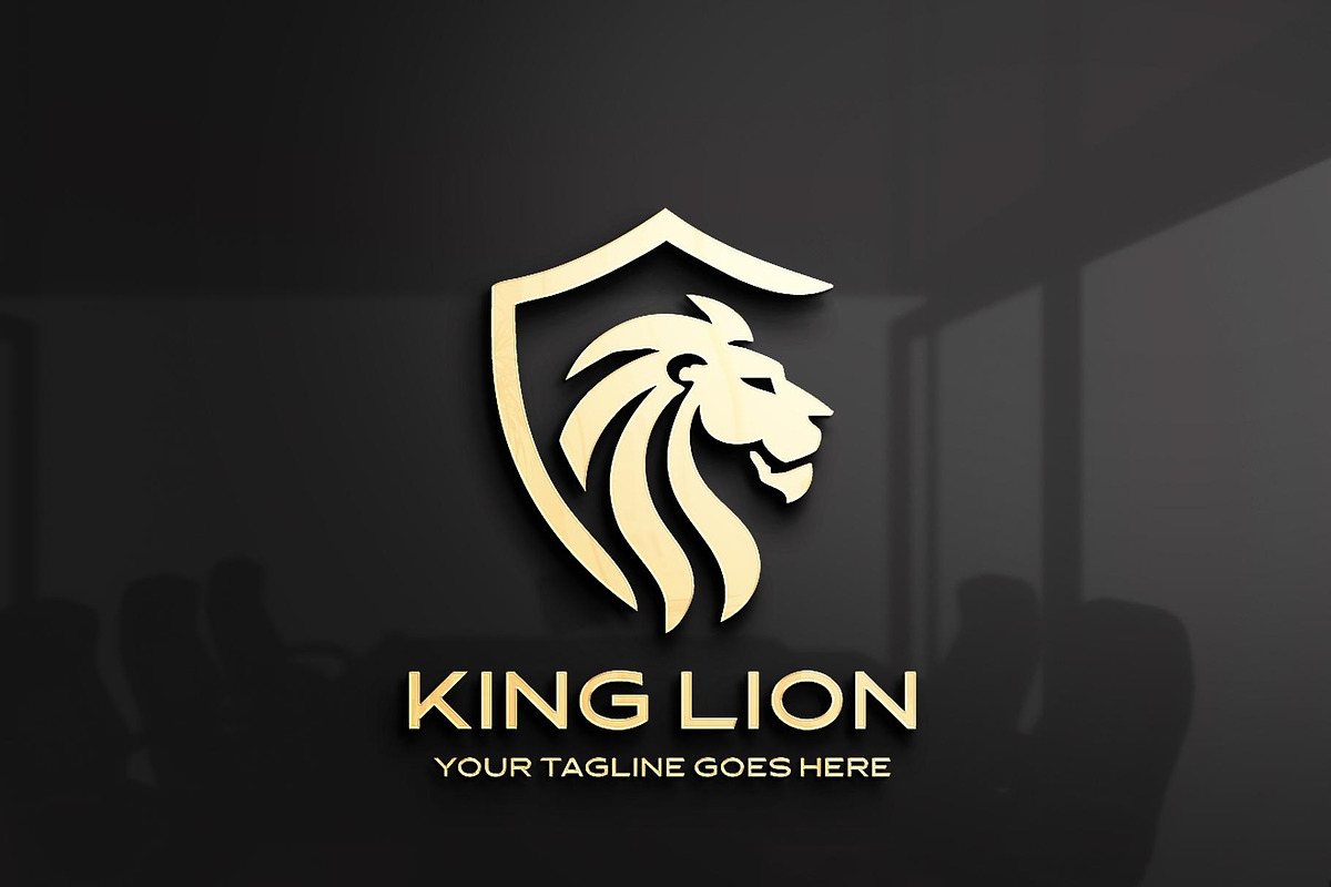 Modern Lion Logo Design, a Branding & Logo Template by YUDesignStore (Photo 7 of 8)