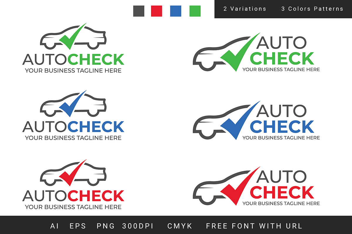 Auto Check Car service logo, a Branding & Logo Template by kamalrawat_gd (Photo 3 of 7)