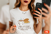Coffee Morning Hand-drawn PNG Bundle, an Illustration by GlitterCraft (Thumbnail 9 of 101)