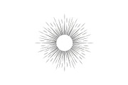 Sunburst Rays Vector Bundle Bundle, an Illustration by yasushie (Thumbnail 10 of 31)