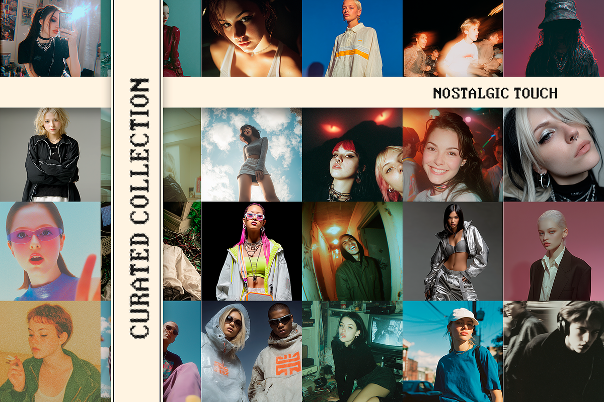 Nostalgia Vibes Stock Images Bundle, a Person Photo by BeNone Designs (Photo 2 of 4)