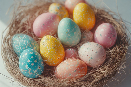 Pastel Eggs Easter Bunny image, a Holiday Photo by ComfortQ