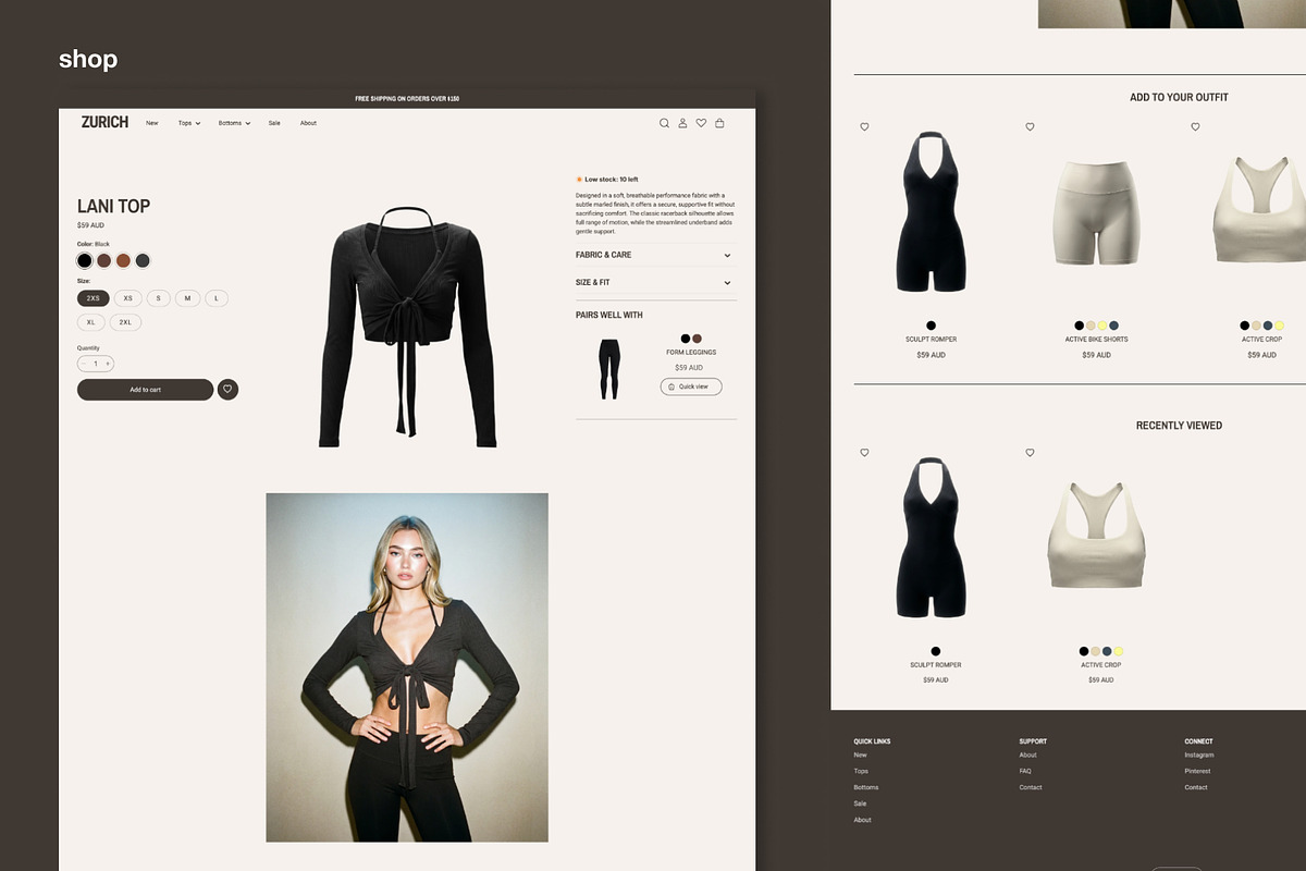 ZURICH 2.0 | Shopify Theme, a Shopify Template by Studio Mayde (Photo 5 of 8)