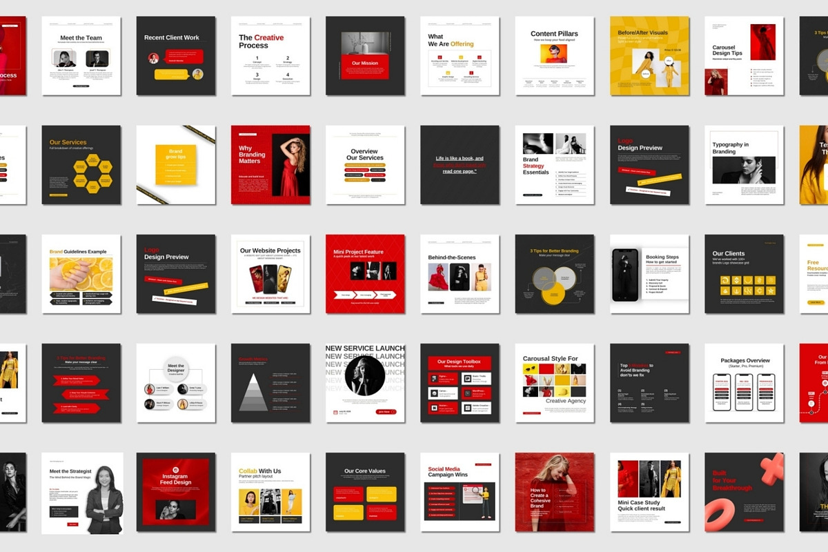 Creative Digital Agency Canva Bundle preview 5
