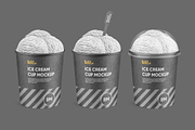 Ice cream cup mockup, a Cups & Container Mockup by BlackMockup (Thumbnail 6 of 10)