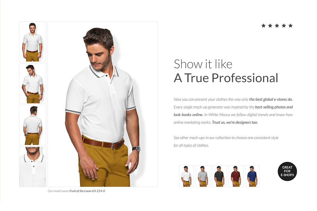 POLO SHIRT BUNDLE 29xMock-ups + DEMO, a Books & Magazine Mockup by Apparel_Mockups (Photo 8 of 29)