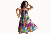 Colorful Abstract Geometric Pattern, a Pattern Graphic by StudioGlouna (Thumbnail 3 of 9)