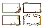 Leaves frames and elements, an Object Graphic by Woters little shop (Thumbnail 3 of 7)