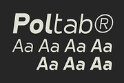 Poltab Italic, a Sans Serif Font by Glyphminds Studios (Thumbnail 6 of 9)